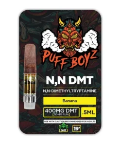 Cartucho Puff Boyz NN DMT .5ML(400MG) – Plátano